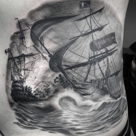 tatuaggio barca 55