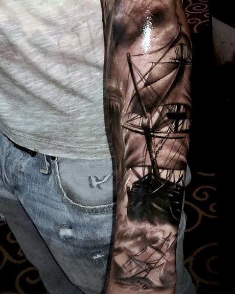 tatuaggio barca 91