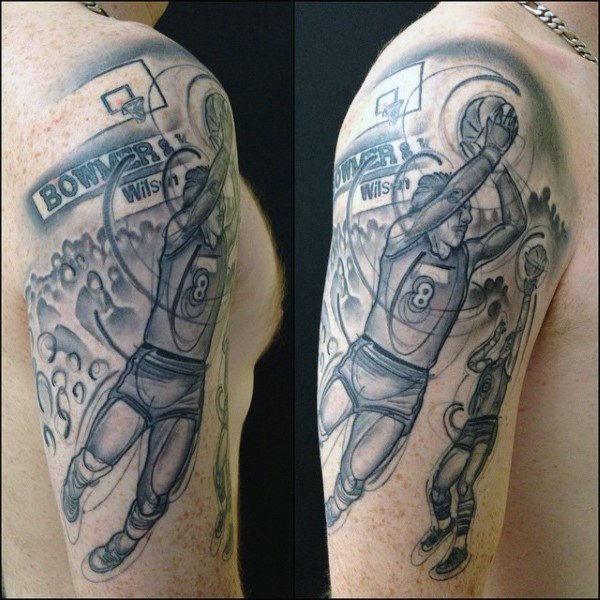tatuaggio basket cesta 16