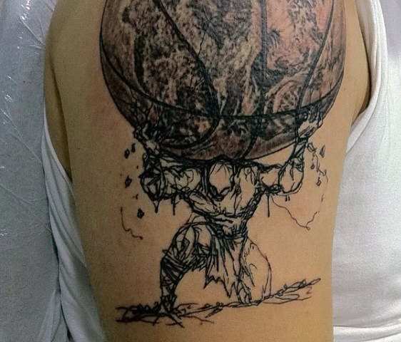 tatuaggio basket cesta 64