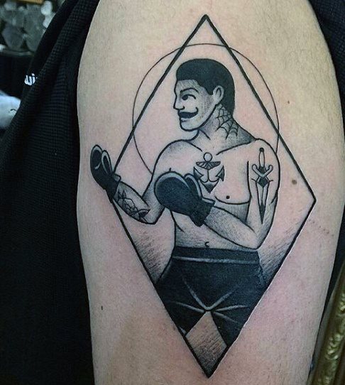 tatuaggio boxe pugilismo 82