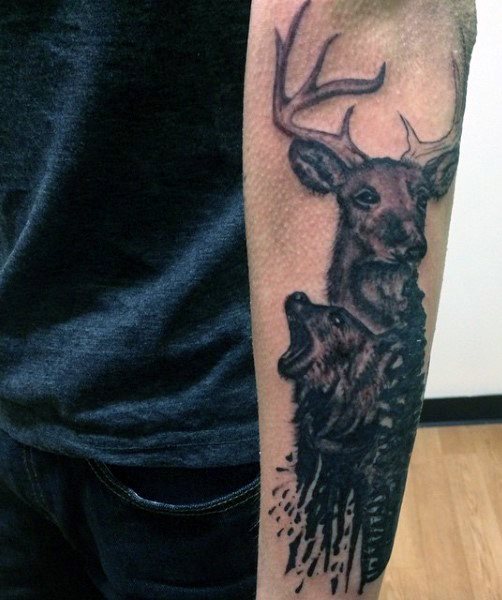 tatuaggio caccia 172
