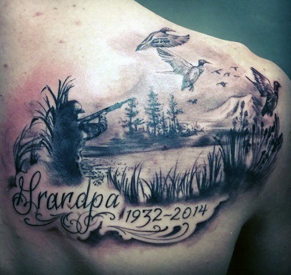 tatuaggio caccia 61