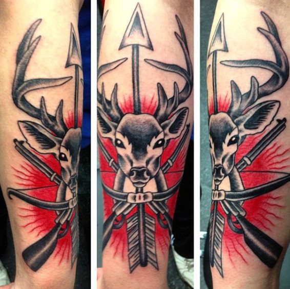 tatuaggio caccia 88