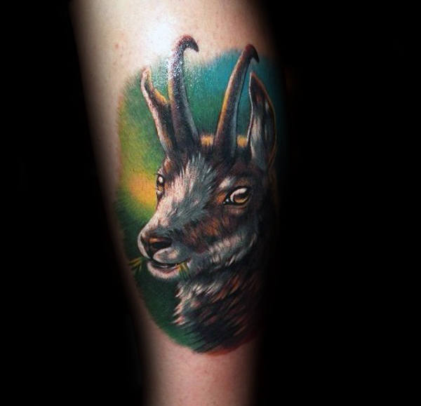 tatuaggio capra 141
