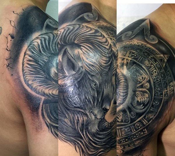 tatuaggio capra 49