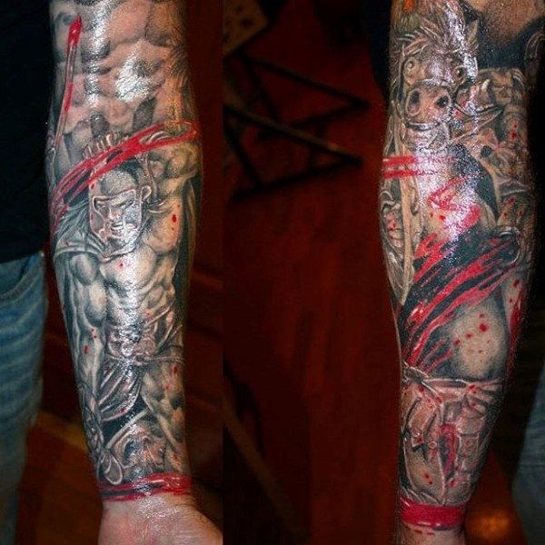 tatuaggio gladiatore 01