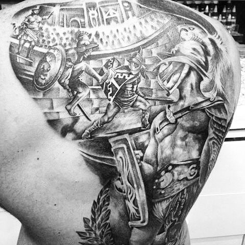 tatuaggio gladiatore 13