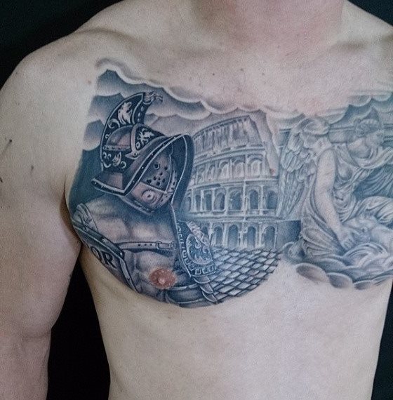 tatuaggio gladiatore 136