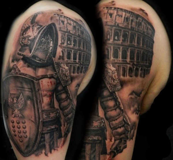 tatuaggio gladiatore 82