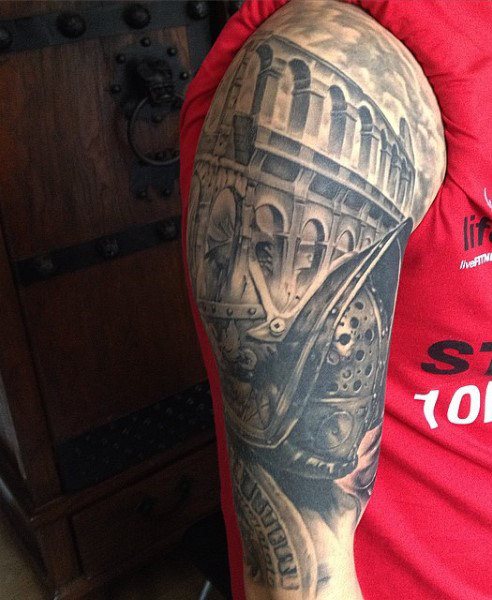 tatuaggio gladiatore 88