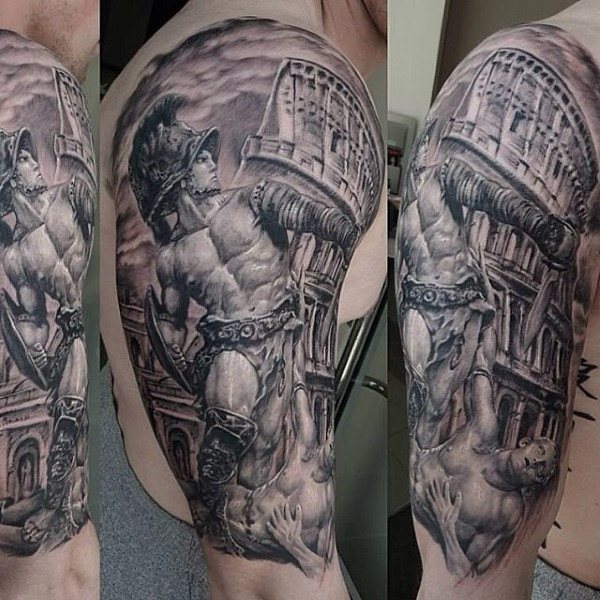 tatuaggio gladiatore 91