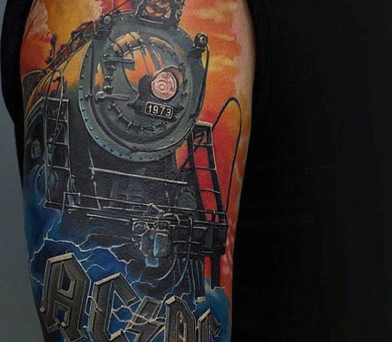 tatuaggio treno 13