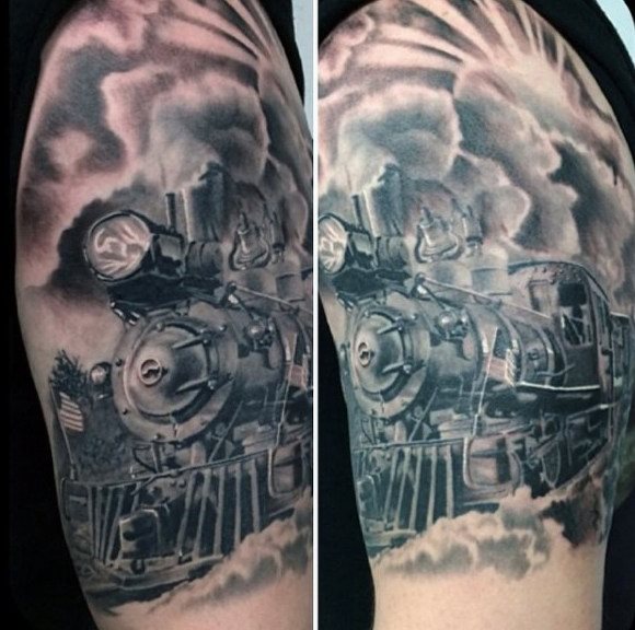 tatuaggio treno 151