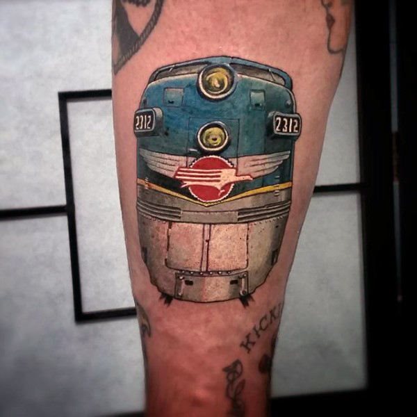 tatuaggio treno 181