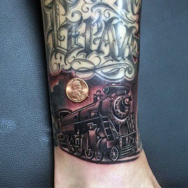 tatuaggio treno 187