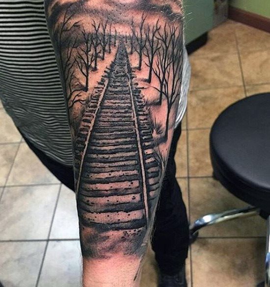 tatuaggio treno 34