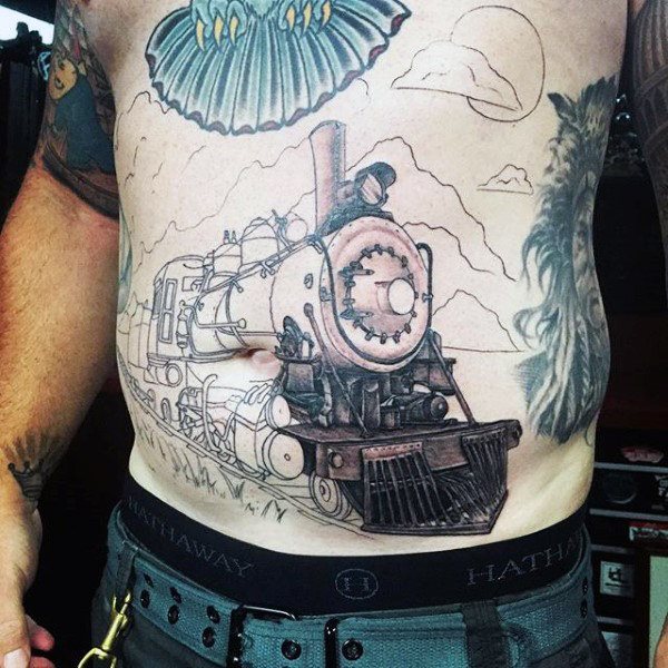 tatuaggio treno 82