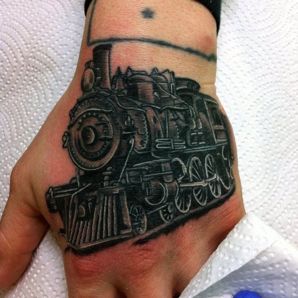 tatuaggio treno 85