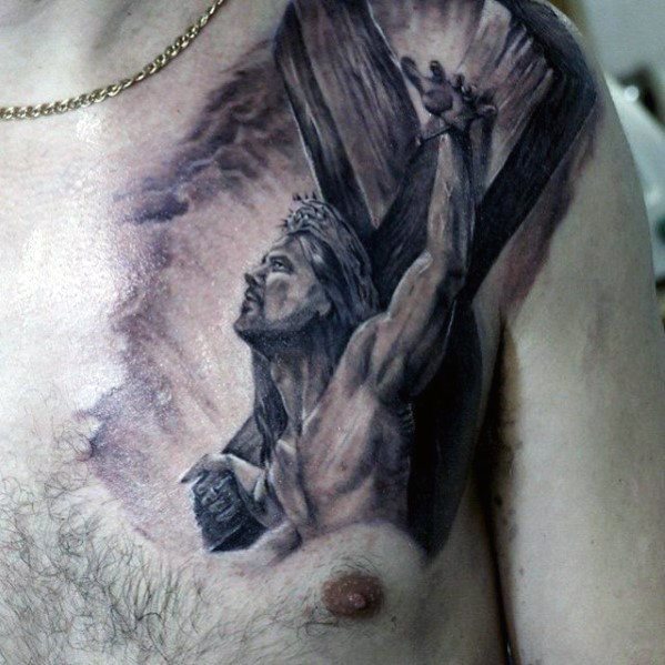 tatuaggio petto 1064