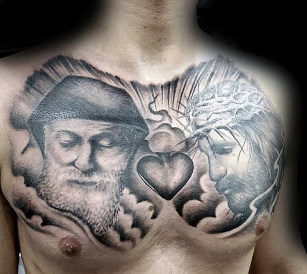 tatuaggio petto 1084