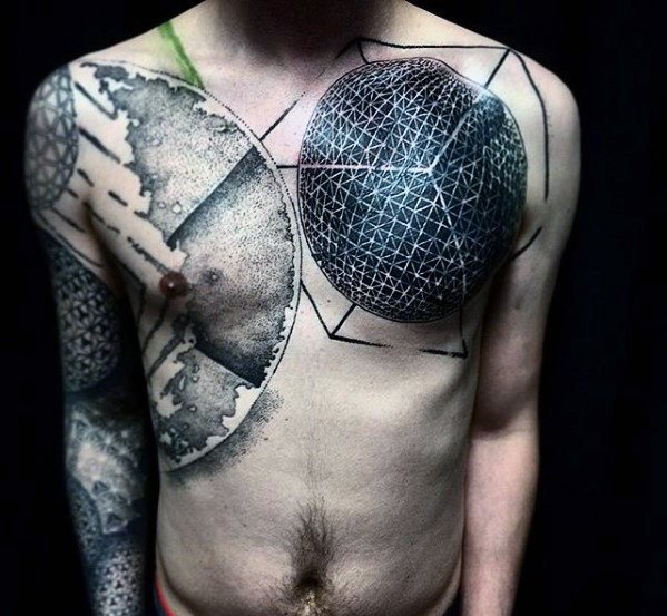 tatuaggio petto 534