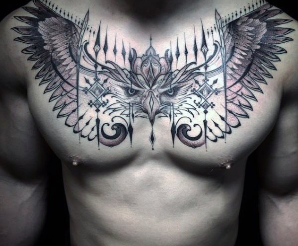 tatuaggio petto 802