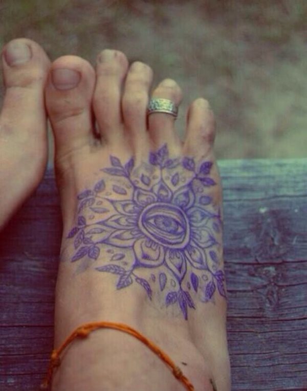 tatuaggio piede 360