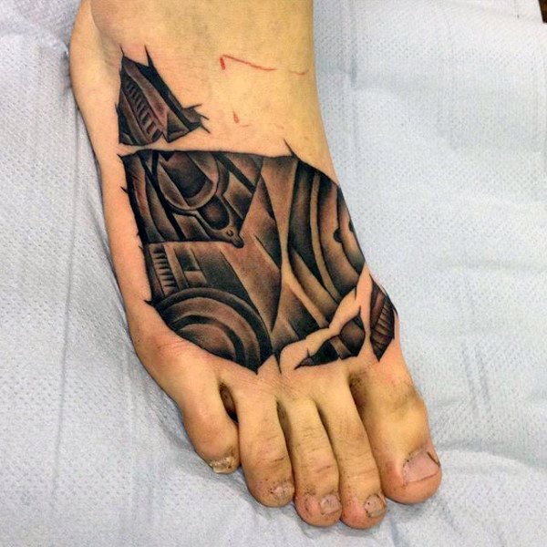 tatuaggio piede 580