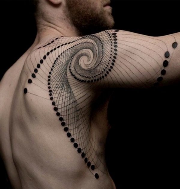 tatuaggio geometrico 524