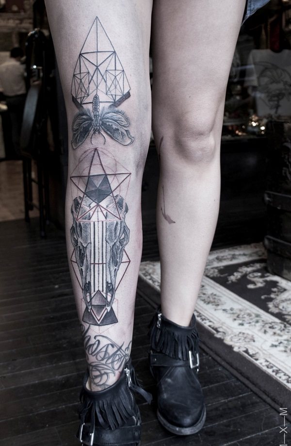 tatuaggio geometrico 772