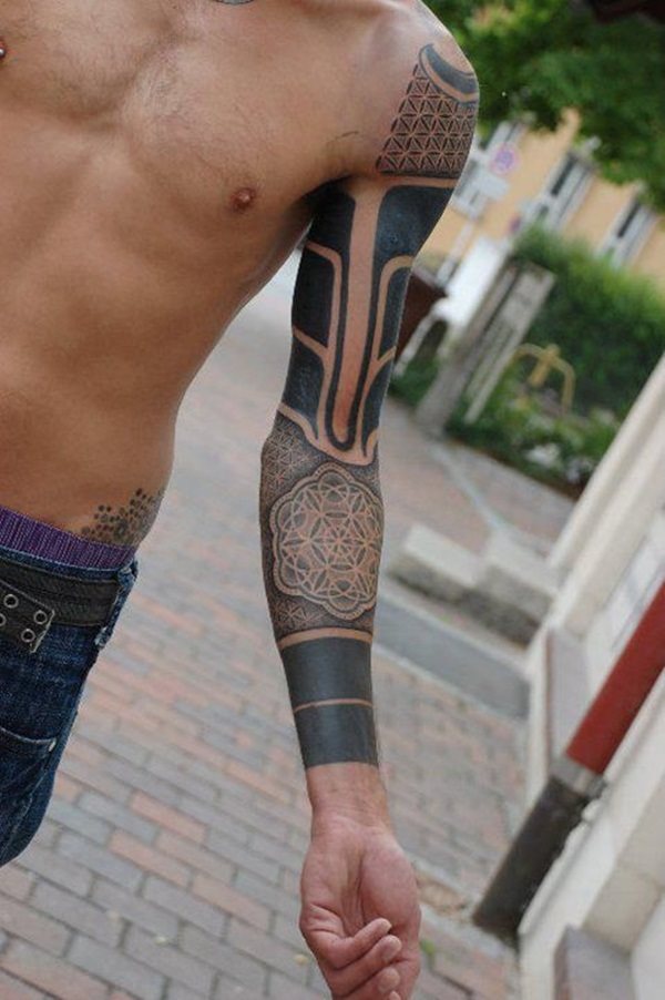tatuaggio geometrico 848