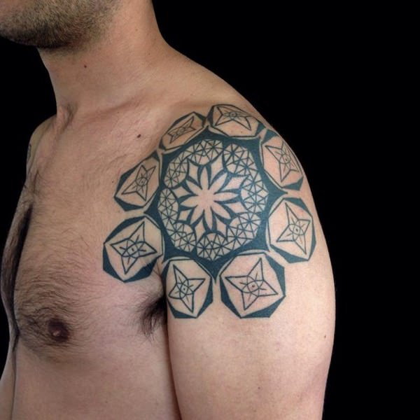 tatuaggio geometrico 974