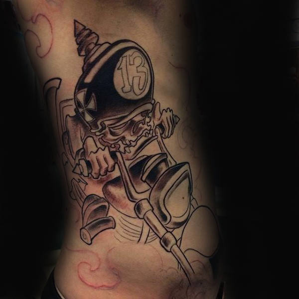 tatuaggio motociclista 78