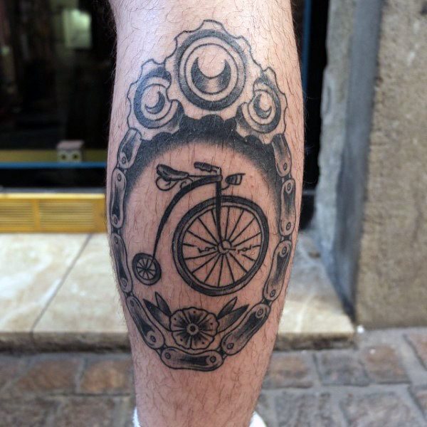 tatuaggio bicicletta ciclismo 04