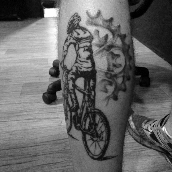 tatuaggio bicicletta ciclismo 07
