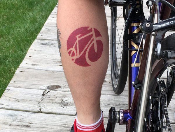 tatuaggio bicicletta ciclismo 118