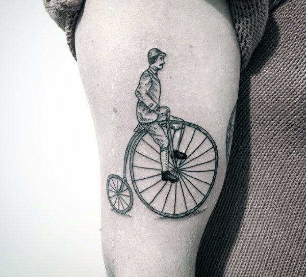 tatuaggio bicicletta ciclismo 145