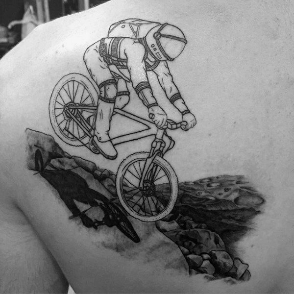 tatuaggio bicicletta ciclismo 169