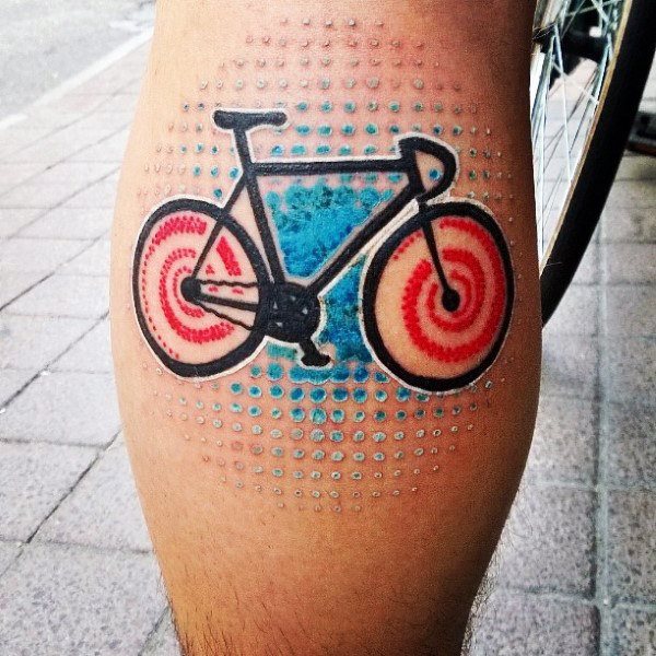 tatuaggio bicicletta ciclismo 19