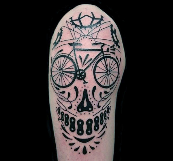 tatuaggio bicicletta ciclismo 193