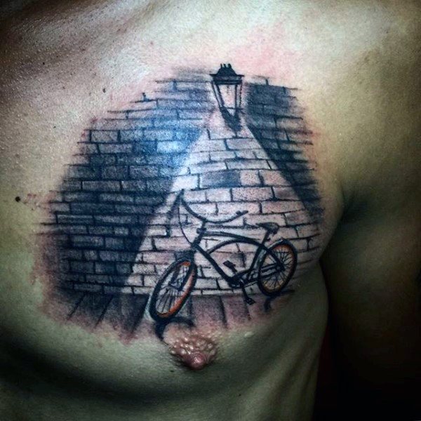 tatuaggio bicicletta ciclismo 58