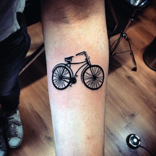 tatuaggio bicicletta ciclismo 94