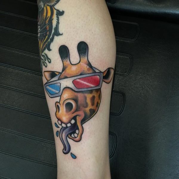 tatuaggio giraffa 130
