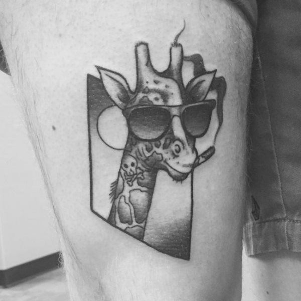 tatuaggio giraffa 206