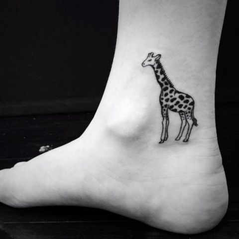 tatuaggio giraffa 28