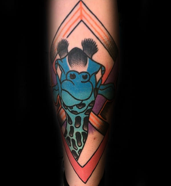tatuaggio giraffa 32