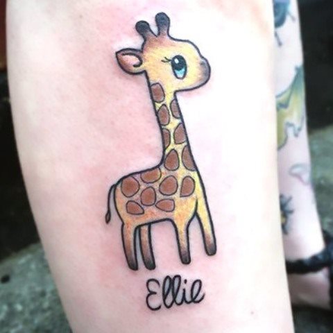 tatuaggio giraffa 320