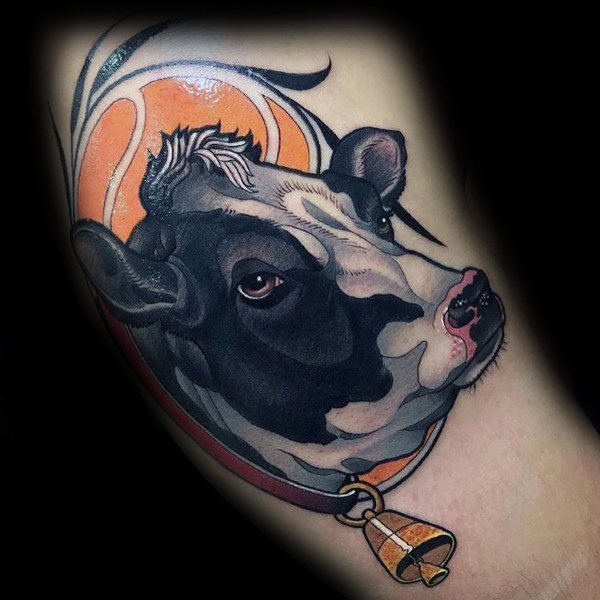 tatuaggio mucca 376