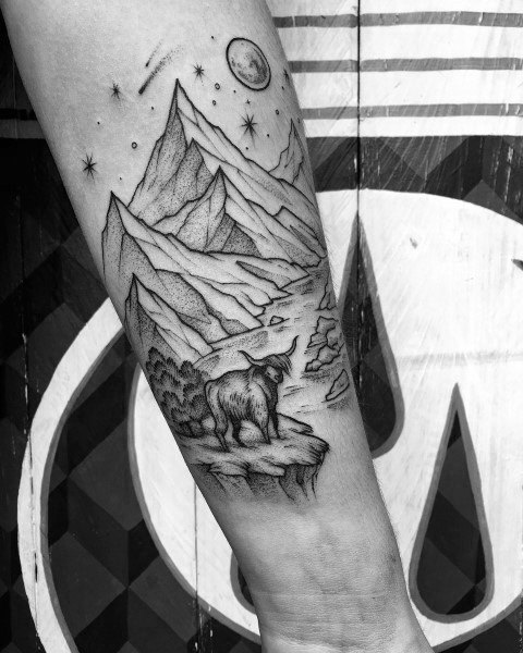 tatuaggio mucca 545
